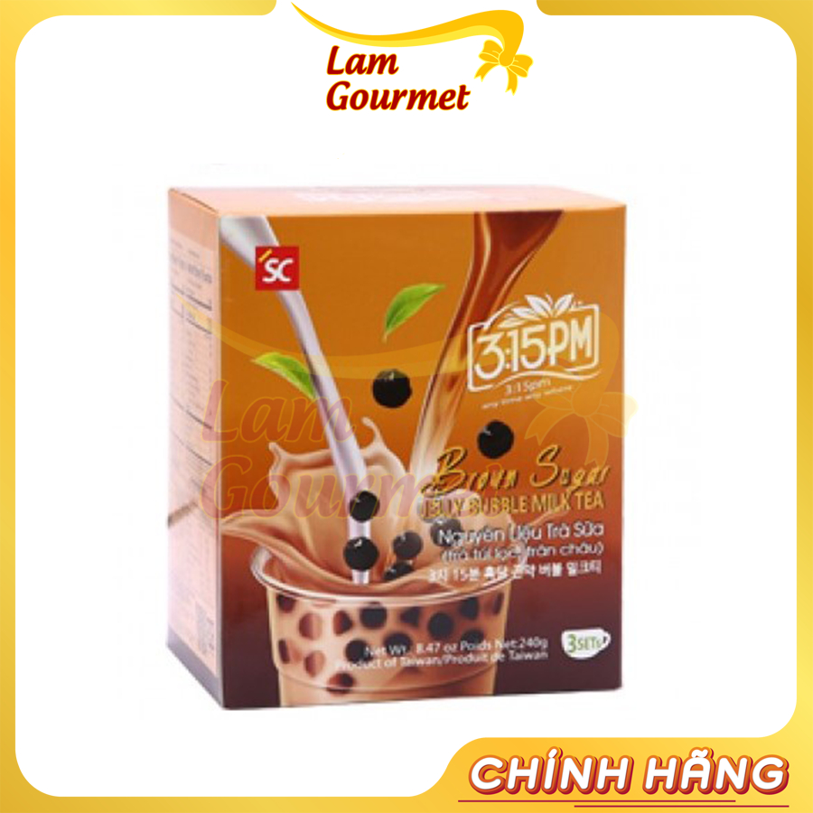 Trà Sữa Trân Châu Đường Nâu Hãng 3:15PM - Lam Gourmet