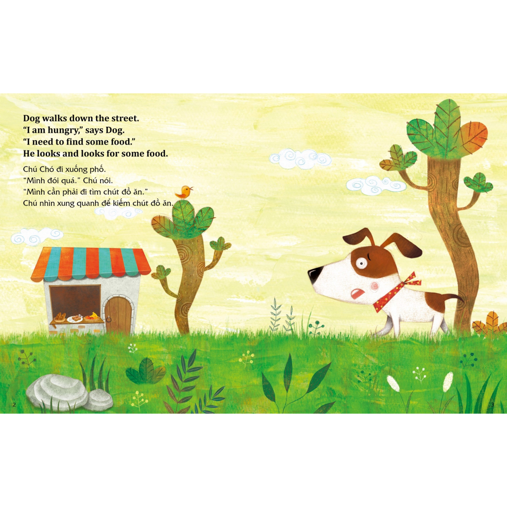 Sách: Học tiếng Anh cùng truyện ngụ ngôn Aesop - Chú chó và cái bóng