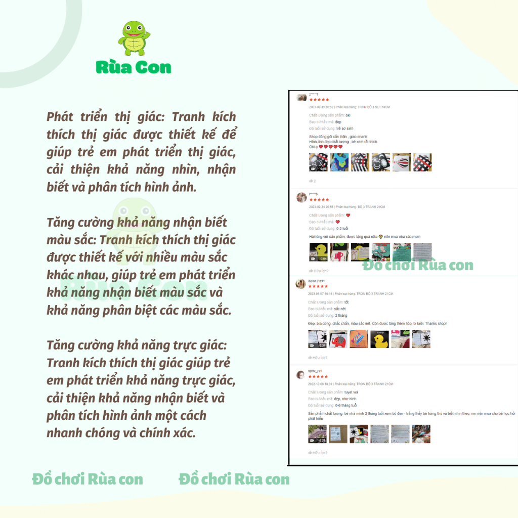 Tranh kích thích thị giác cho trẻ sơ sinh 0-2 tuổi. Thẻ thị giác hàng Việt Nam hình ảnh tương phản phát triển thị giác