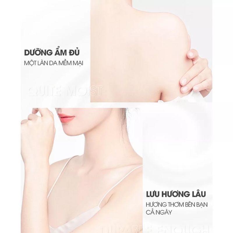Sữa Tắm Dưỡng Thể Niacinamide Maycreate Hương Nước Hoa Unisex, Dưỡng Trắng 500ml