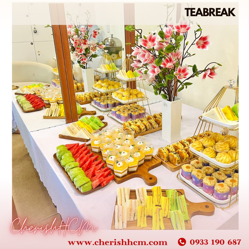 Set bánh Teabreak