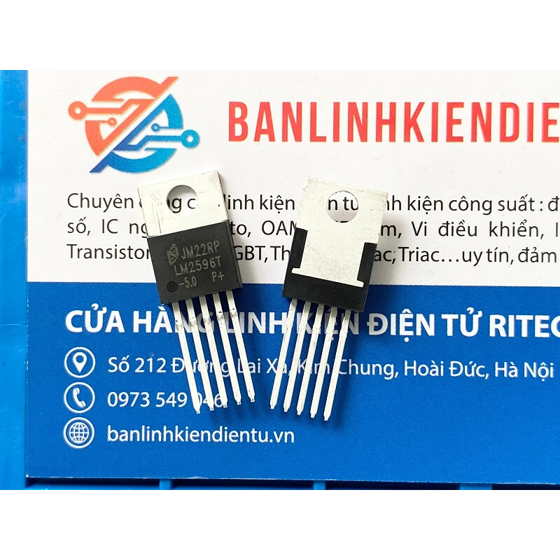 [Combo 5 chiếc] LM2596T-5.0, LM2596 IC Buck 3A 5V TO-220