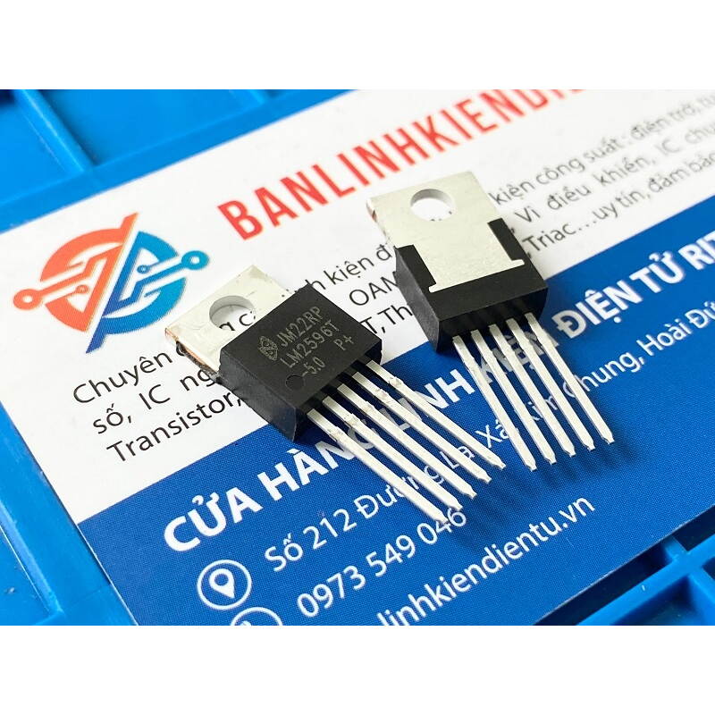 [Combo 5 chiếc] LM2596T-5.0, LM2596 IC Buck 3A 5V TO-220
