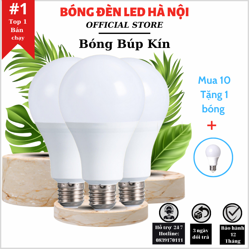 ( MUA 10 TẶNG 1 BÓNG BÚP KÍN ) Bóng Đèn Led 3w(A50) Kín Nước Siêu Rẻ,  Đèn Led Trang Trí Quán ,Cà Phê ,