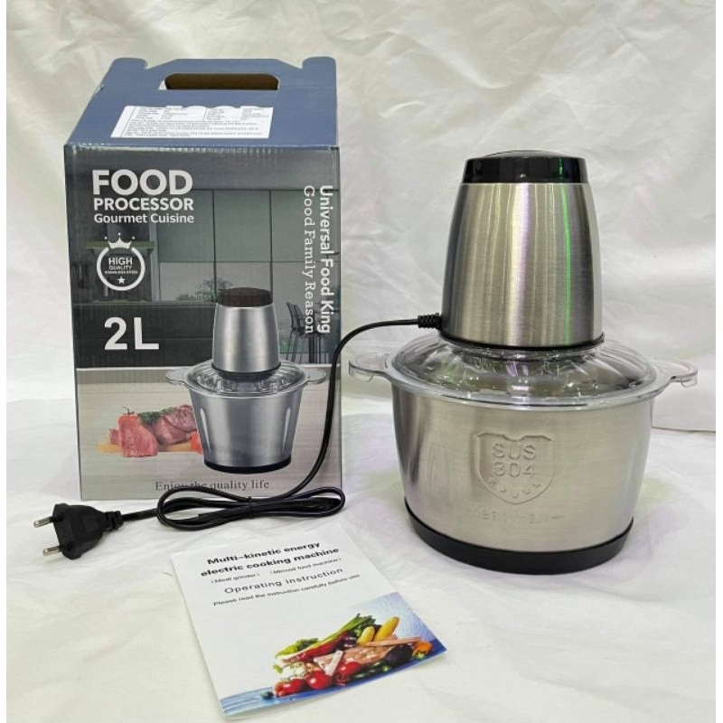 Máy xay thịt FOOD PROCESSOR HDA Cối Inox Đa Năng