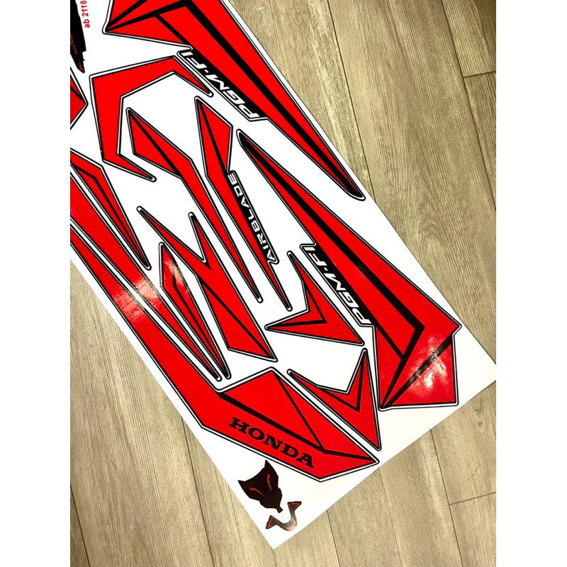 Bộ tem trang trí xe AirBlade 2016->2019