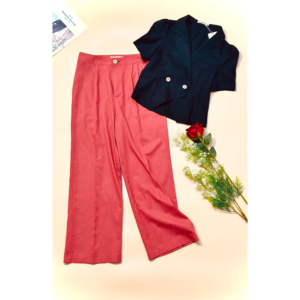 Sét đồ linen nữ  - Mẫu thiết kế cho đi làm và đi chơi đều xinh