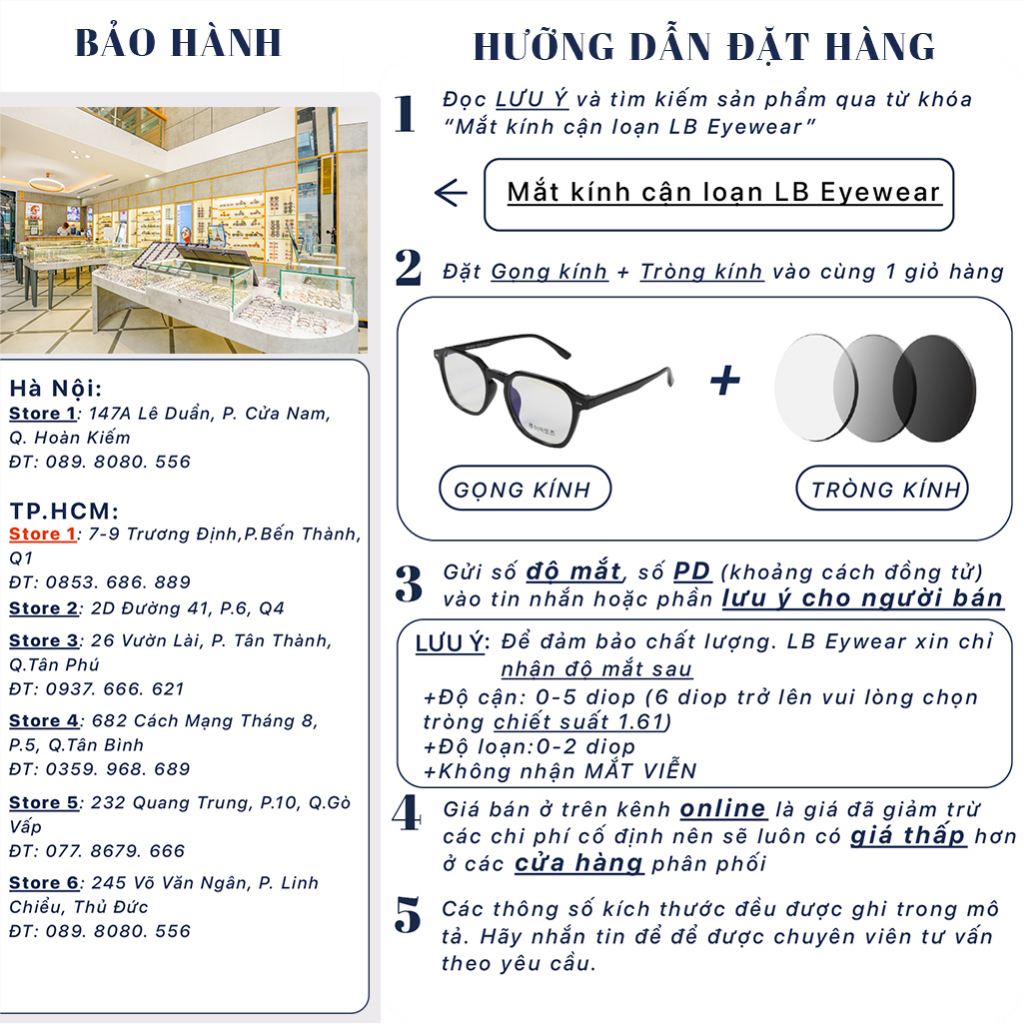 Kính mát nam nữ LB EYEWEAR gọng kính râm đi biển thời trang chất liệu nhựa cao cấp Oversize, gọng bao trọn tròng C13