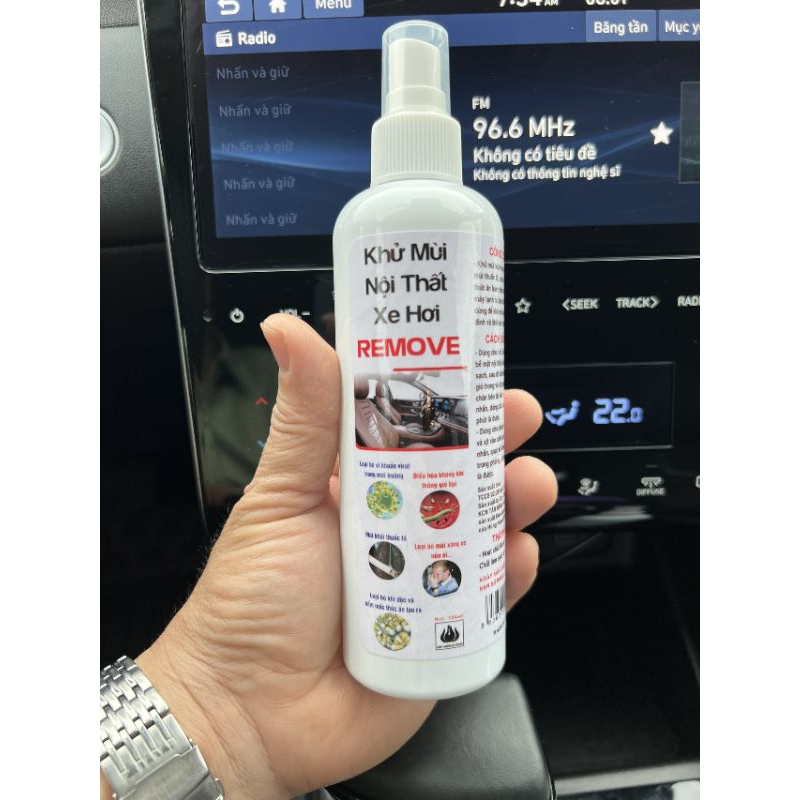 KHỬ MÙI Ô TÔ REMOVE