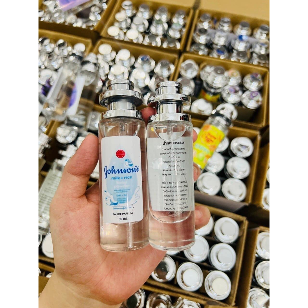Nước hoa johnson baby mùi phấn em bé