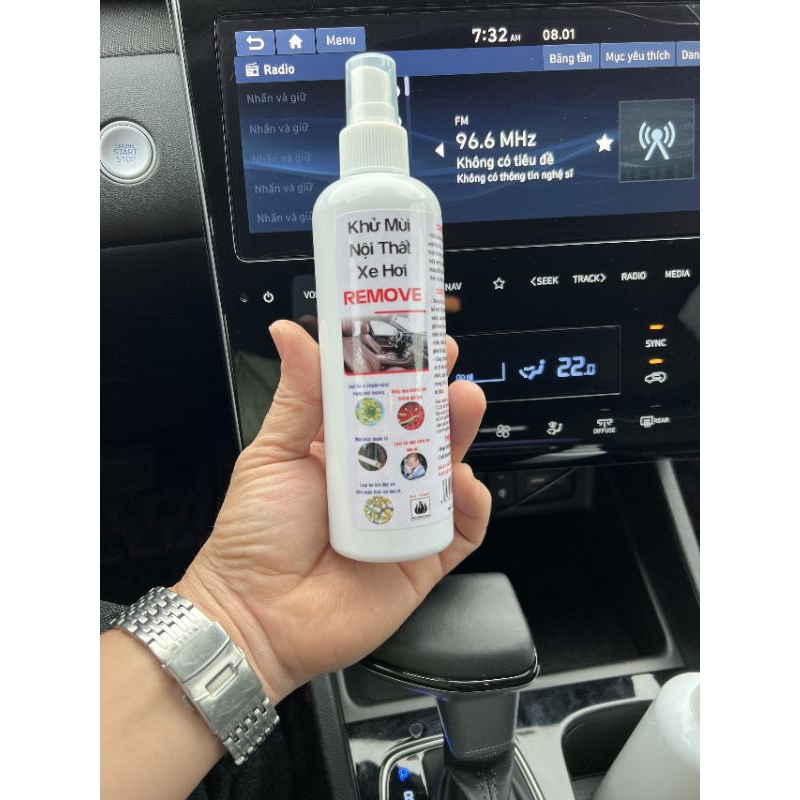 KHỬ MÙI Ô TÔ REMOVE