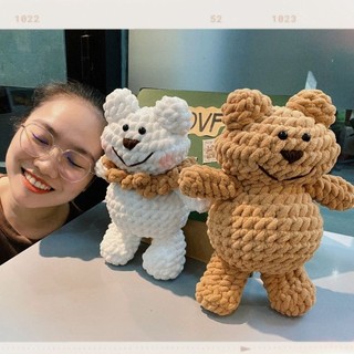 Gấu Teddy 🧸đan len handmade