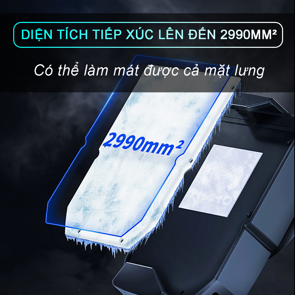 Quạt tản nhiệt điện thoại sò lạnh MEMO DLA2 gaming giúp làm mát nhanh tăng fps chơi game MOBA FPS liên quân PUBG FF COD