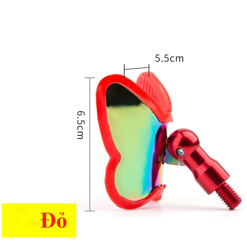 Đầu gác cần câu đài hình cánh bướm 3 màu