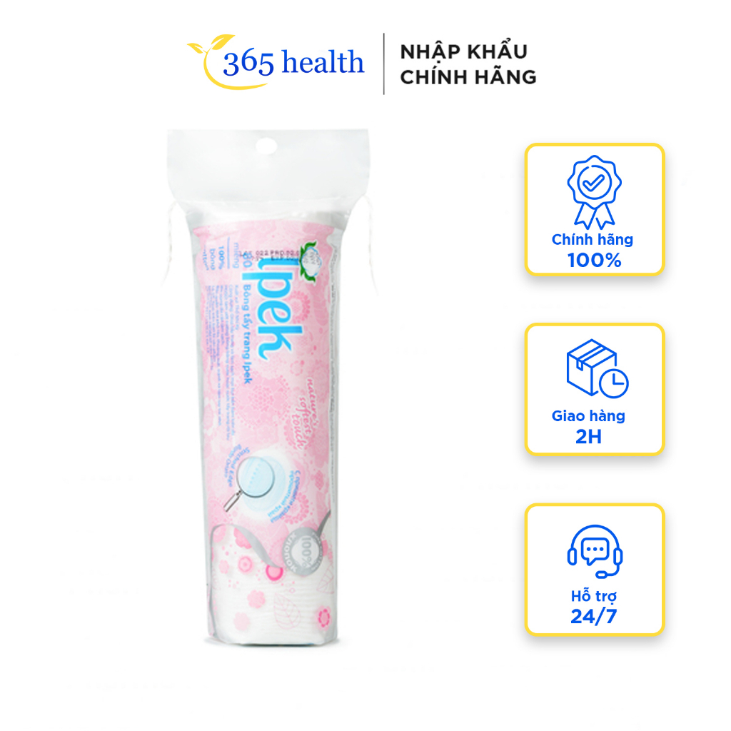 Bông Tẩy Trang Ipek 80 Miếng