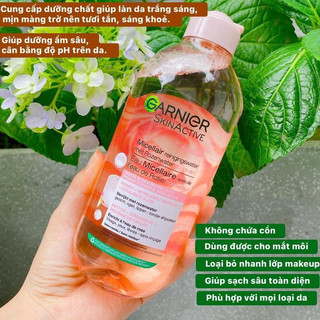 TẨY TRANG LÀM SẠCH DA GARNIER PHÁP 400ML