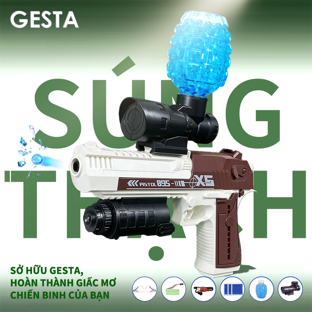 Mới desert eagle Đồ chơi .Lắp ráp đơn giản và nhanh chóng.Thích hợp cho người lớn và trẻ em.Trò chơi ngoài trời.COD