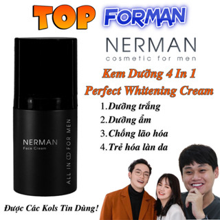 Kem Dưỡng Trắng Da Nam Giới Nerman Perfect Whitening Cream 50g Làm Giảm Thâm, Mờ Sẹo