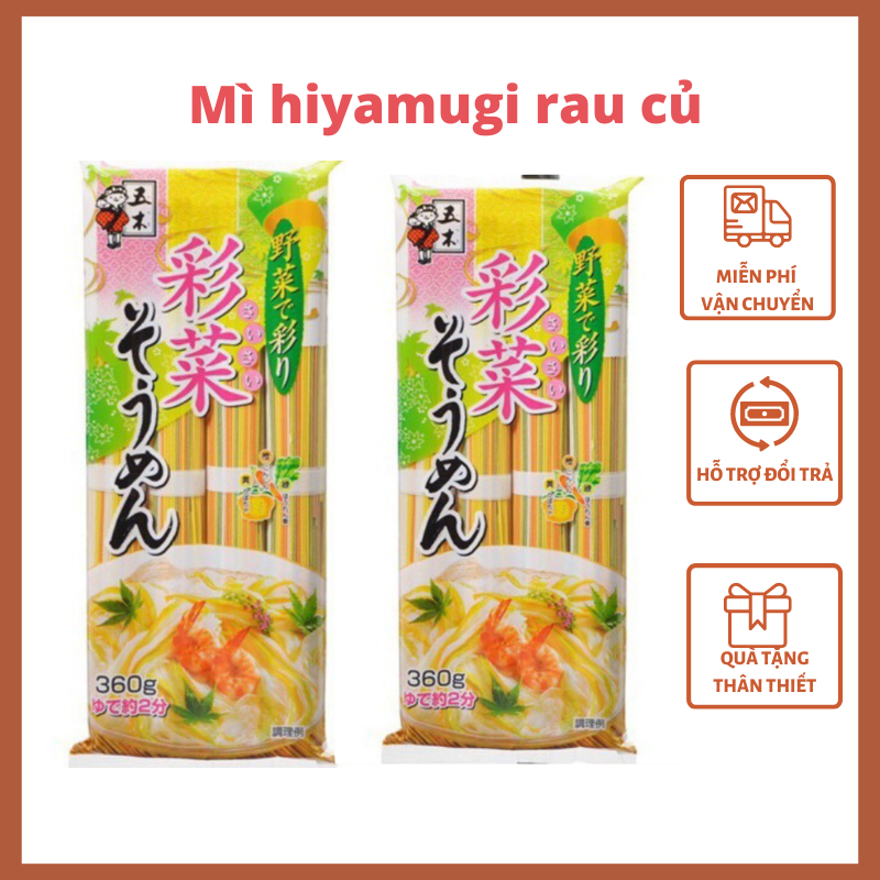 Mì Hiyamugi rau củ Itsuki 320g