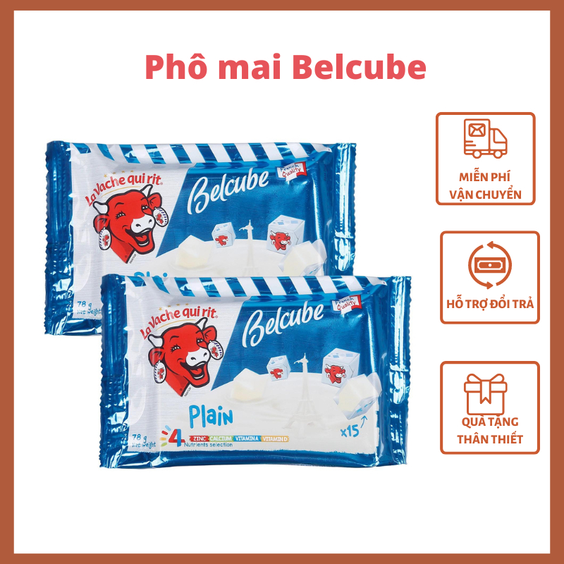 Phô mai Belcube 78g