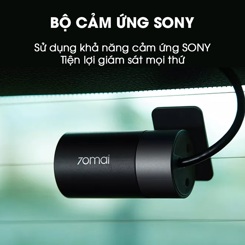 Camera sau 70mai RC06 dùng cho A800S A500S (Không thể sử dụng độc lập được)