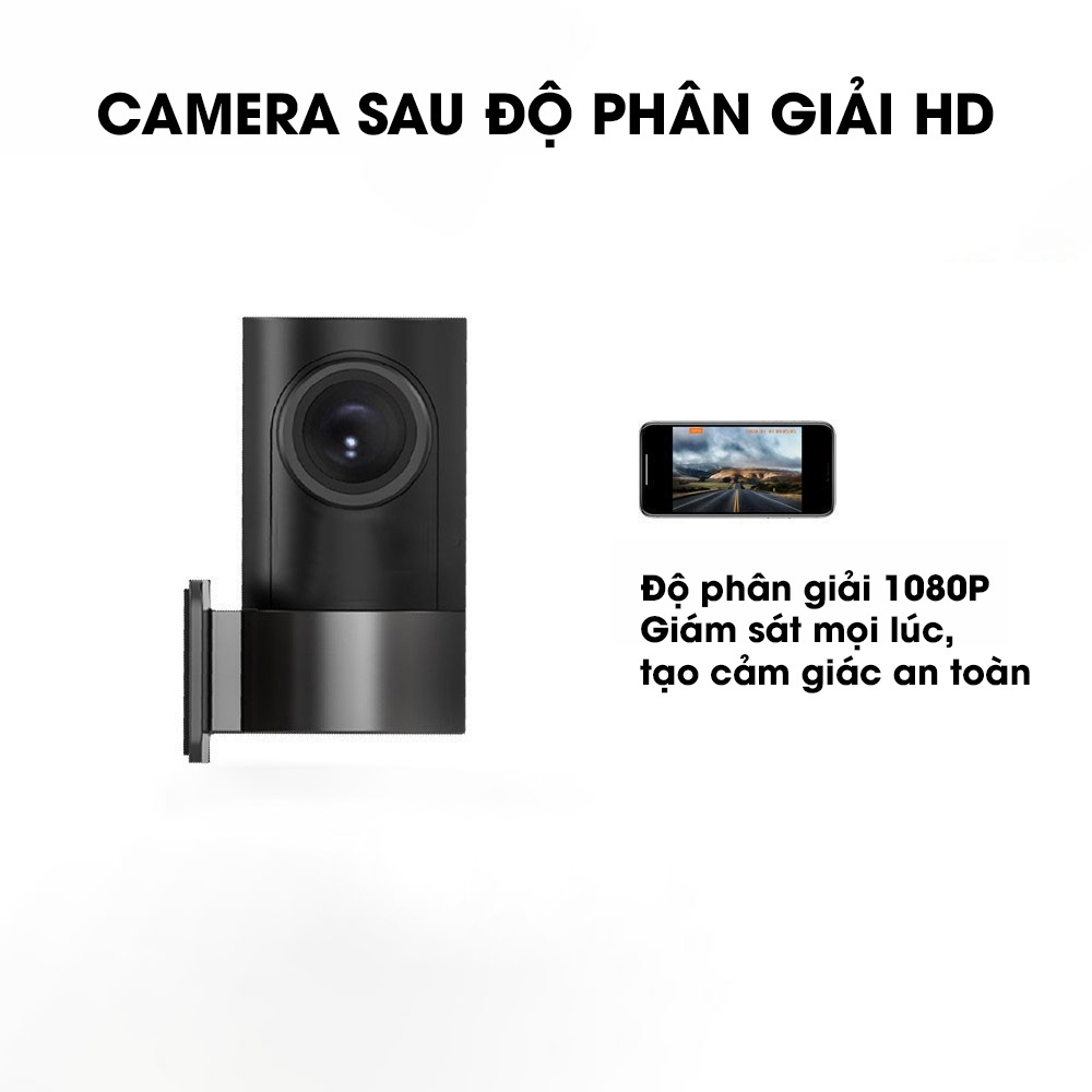 Camera sau 70mai RC06 dùng cho A800S A500S (Không thể sử dụng độc lập được)