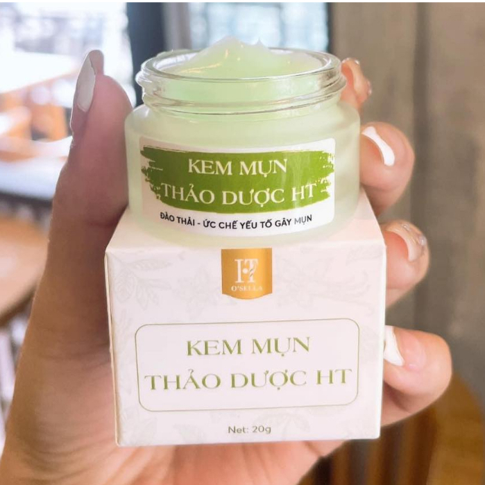 Kem Mụn Thảo Dược HT 20g Cho Da HT Nature Care