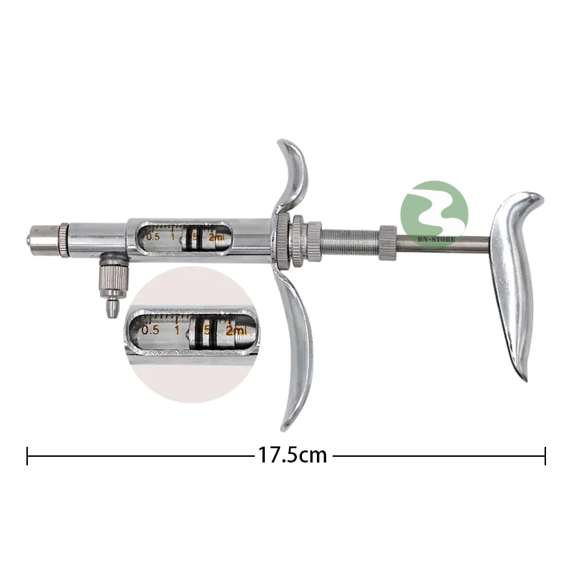 Xilanh tự động 2ml thavet inox 304 tiêm vacxin gia cầm gia xúc