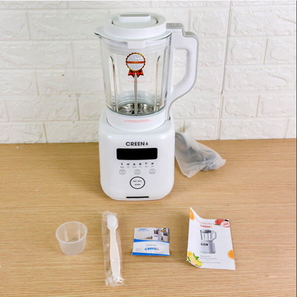 Máy Làm Sữa Hạt Đa Năng Creen BA-138 Plus dung tích 1.75L, Công Suất 1600W, Bộ Giảm Âm Thông Minh (Chính Hãng, BH 24th