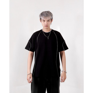 LOCAL BRAND Áo thun The Weird Phong Cách Unisex Form Rộng ATK630