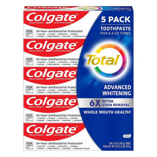 Kem đánh răng Colgate Total Advanced Whitening, 181g