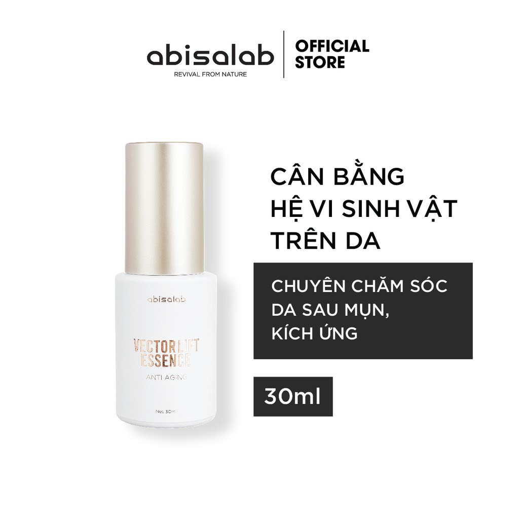 Kem dưỡng ẩm Vectorlift Abisalab ⚡ CHÍNH HÃNG ⚡ Kem dưỡng ẩm cân bằng lợi khuẩn, giảm vết sạm trên da