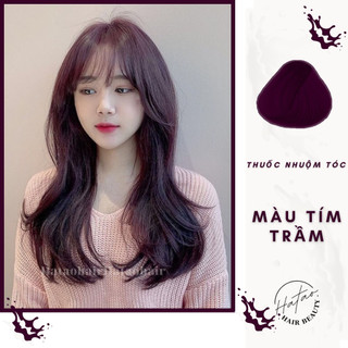 Màu nhuộm tóc cao cấp TÍM THAN LABENE 100ML