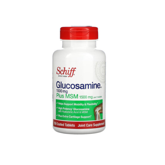Schiff Glucosamine Plus MSM 1500mg Của Mỹ 150 Viên 75770