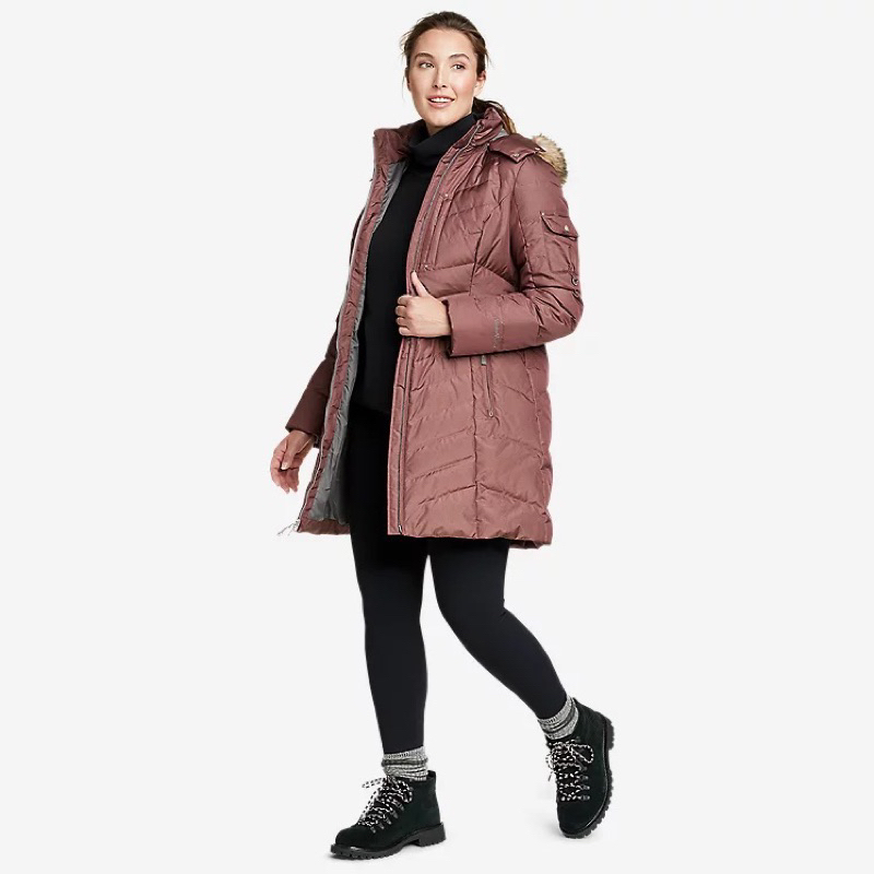 Áo phao lông vũ đi âm độ cao big size Áo phao đi tuyết bigsize Eddie Bauer 𝗪𝗼𝗺𝗲𝗻'𝘀 𝗦𝘂𝗻 𝗩𝗮𝗹𝗹𝗲𝘆 𝗗𝗼𝘄𝗻 𝗣𝗮𝗿𝗸𝗮 (-𝟑𝟒•𝐂)