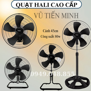 Quạt sàn công nghiệp Hali, quạt đứng công nghiệp Hali, treo công nghiệp Hali công suất 80, cánh 45cm
