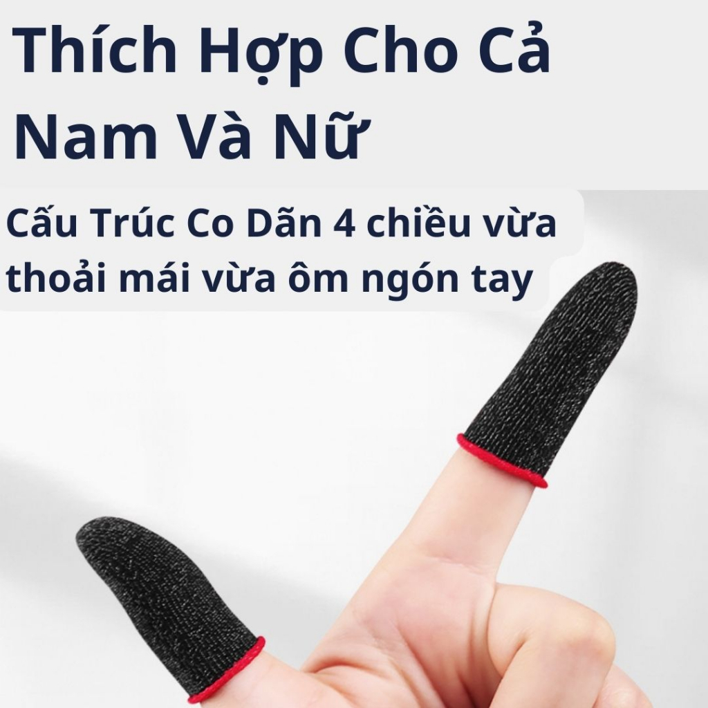 Bao Tay Chơi Game freefire, Pubg, Liên Quân Găng tay chơi game Chống Mồ Hôi, Siêu Nhạy,Co Giãn Cực Tốt Chính hãng Pavu