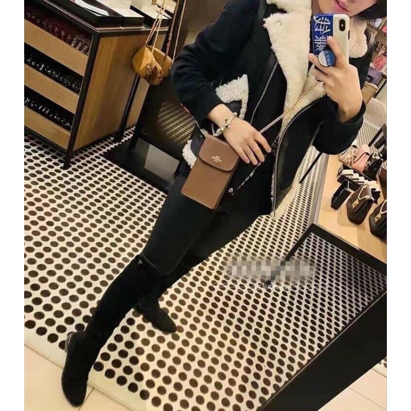 TÚI ĐỰNG ĐIỆN THOẠI COACH RACHEL Phone bag