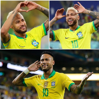 Quần áo đá banh brazil - neymar jr 2023 có in ấn