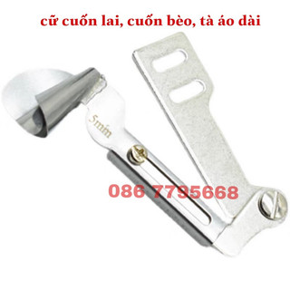 Cử cuốn lai, cử cuốn gấu, cử cuốn tà áo dài KIỂU MỚI máy may công nghiệp và máy gia đình