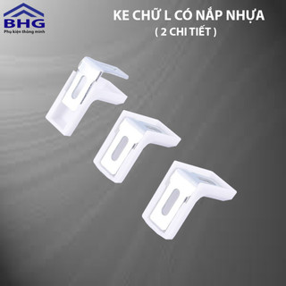 Ke góc vuông nắp nhựa trắng, bas ke góc có nắp đậy nhựa 15x33x22,ke góc vuông,ke góc lắp nhựa phụ kiện đồ gỗ công nghiệp