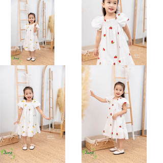 Váy june quả thơm _ cherry dáng suông