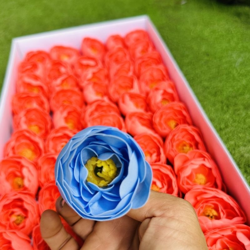 Hoa Mao Lương Sáp .1 đầu bông mao lương ,dùng  bó .cắm.tặng bạn bè .người yêu