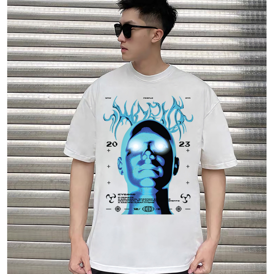 Áo thun Oversized in hình Supernatural, áo phông unisex nam nữ cao cấp