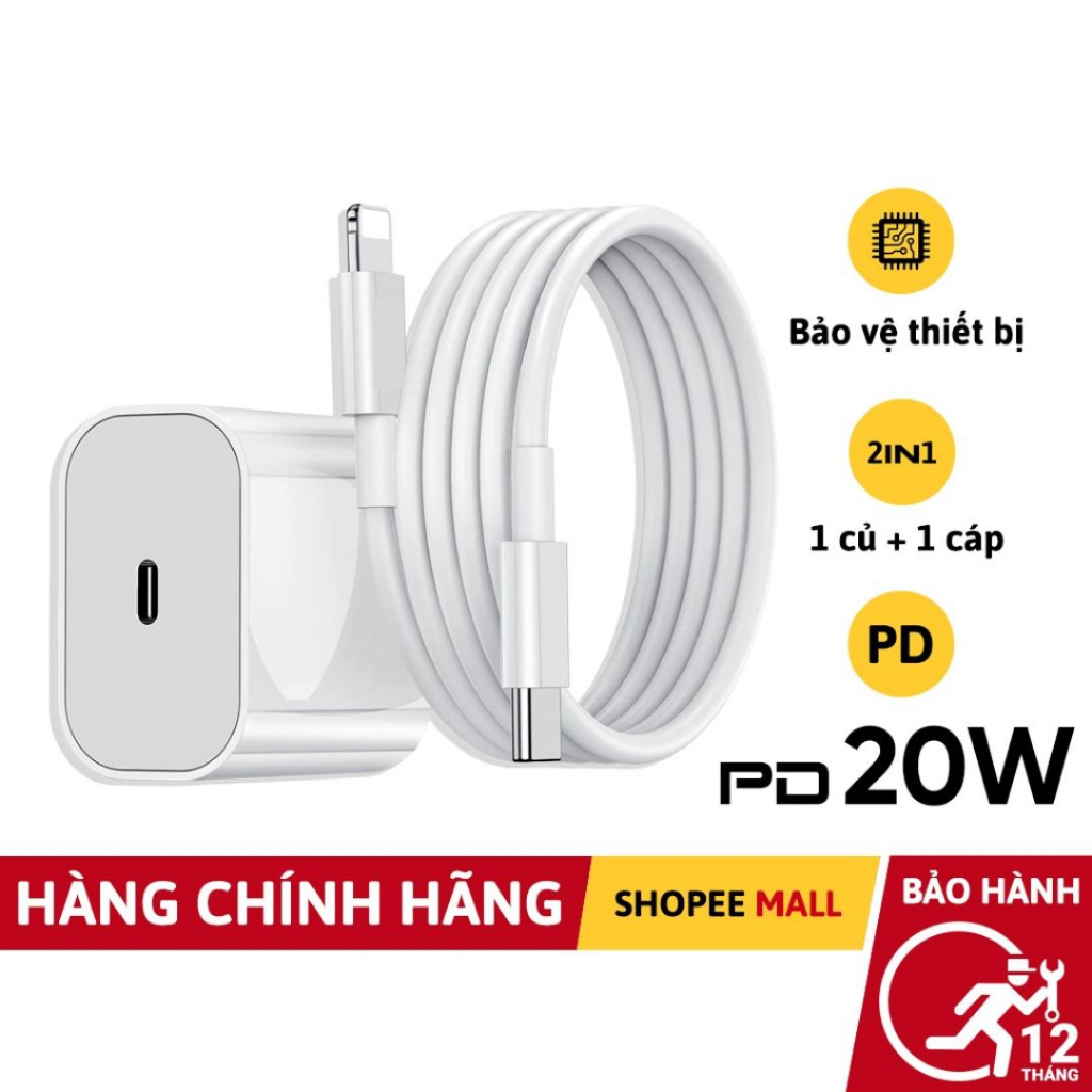 (Bảo Hành 12 Tháng) Củ Sạc Nhanh (CAM KẾT vận tốc SẠC NHANH)