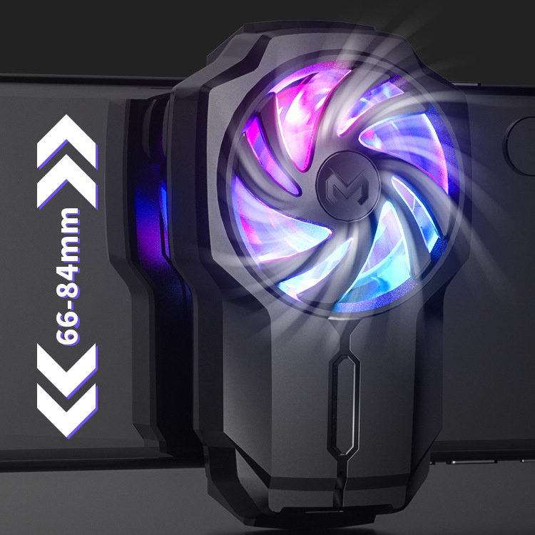 Quạt tản nhiệt điện thoại MEMO FL05 gaming không dây có pin 700mAh làm mát siêu mạnh chơi game PUBG Freefire Liên Quân