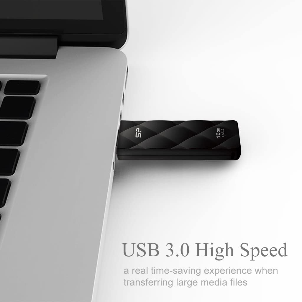 USB 3.0 Silicon Power Blaze B20 Hỗ trợ cổng USB 3.2 Gen 1 16gGB/32GB/64GB/128GB -BH 5 năm