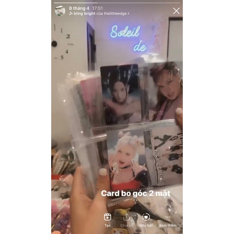 BỘ BÀI TÂY, TÚ LƠ KHƠ BLACKPINK HẮC HƯỜNG 2 MẶT