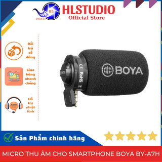 Micro thu âm cho smartphone boya by-a7h hl studio