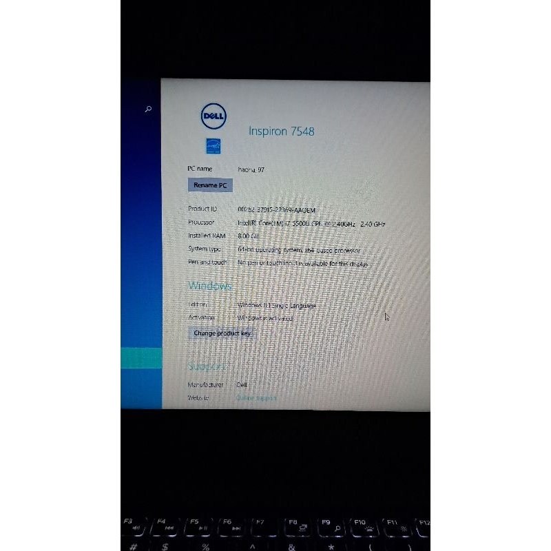 Laptop Dell Inspiron 7548 i7 (2014) | BigBuy360 - bigbuy360.vn